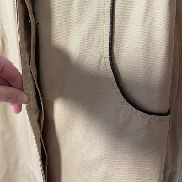 Soia &?Kyi Trench?Coat Sz M - Picture 11 of 14